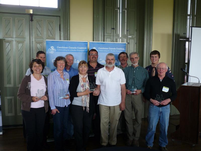 Carolinian Conservation Award 2014 Recipients.  Read about them below